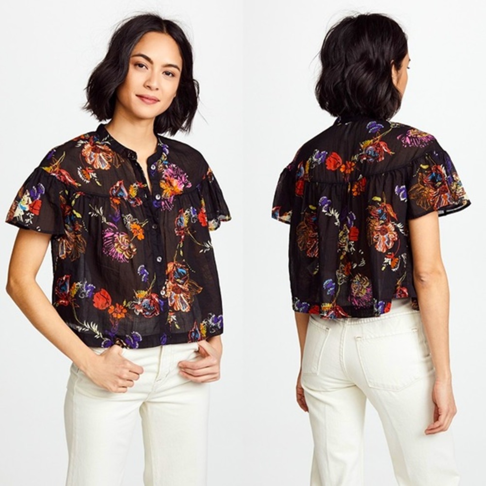 Free people floral top